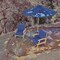 Classic Accessories Montlake FadeSafe Patio Lounge Chair/Loveseat Back Cushion, 23 x 20 x 4 Inch, Heather Indigo 62-060-INDIGO-EC - alternate 8